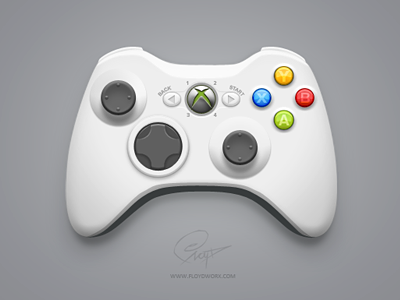 XBOX controller button controller layer fx shape vector xbox
