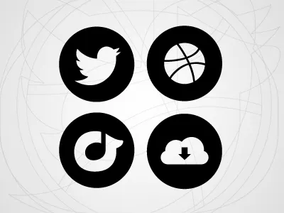 Personal Website Symbol Font download dribbble font free icon rdio symbol twitter