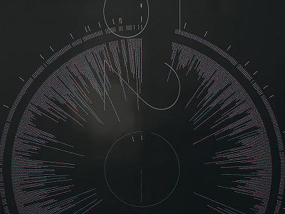 520 Ways To Say I Wish You Were Here 2012 black blue convergence diagram dialogue pink poster print radial typography