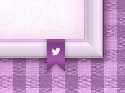 Vintage Theme: Girly frame photos pink purple theme vintage wordpress