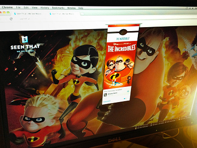 SeenTh.at Social Post Page facebook film followers interface menu movies navigation network permalink post seenthat sharing social ticket twitter