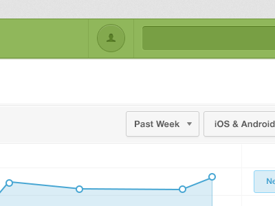 Menu Hover animate box chartboost clean gif green helvetica hover menu navigation profile ui