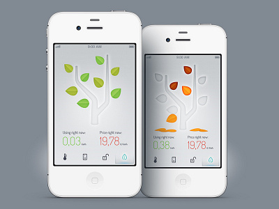 viva tree: eco automation autumn controller eco economy electricity fall graph green heat home icon ios leaf nature soft space summer temperature tree watt