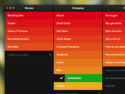 Clear for Mac app clear dark desktop ui