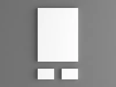 Stationary Mockup Template brief briefpapier business card letter letterhead mockup paper papier stationary visitenkarte