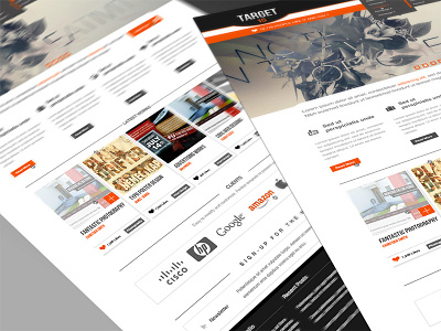 Target15 - Retina Ready PSD Theme (Homepage Layout) agency art business company corporate creative css3 design dropdown fashion html5 layout modern multipurpose portfolio professional psd layout psd webdesign responsive retina retina ready site layout slider software template themeforest web project webdesign website wordpress
