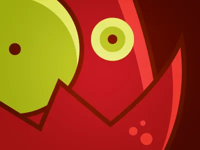 The Gum Goblin character design goblin illustration red