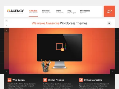 Agency agency clean creative css3 dajy gallery html5 layout minimal portfolio responsive template theme themes titanic titanicthemes website wordpress theme