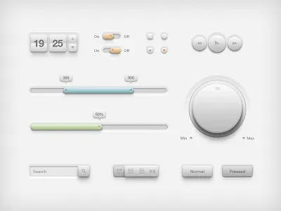 UI Psd kit psd set ui user interface