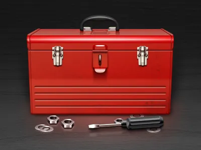 Tool Box (Free PSD) icon sanadas