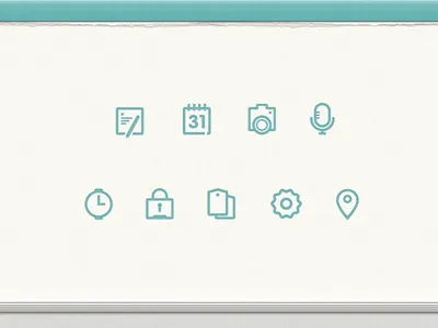 Icons app blue green exchange fresh icons ios iphone psd see stationery