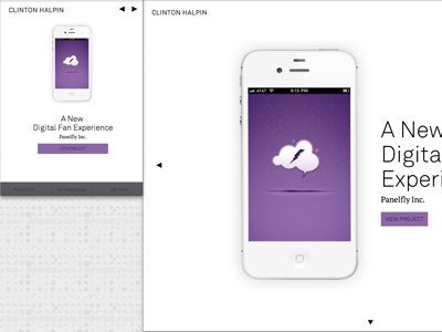 Responsive Wip css html inbrowser responsive web