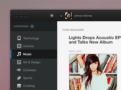 Pulse App for Mac app clean css mac minimal pulse ui