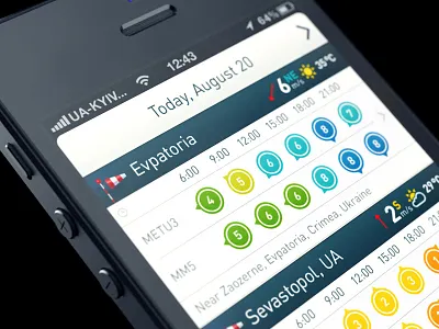 Wind Master GUI piece artua forecast gui ios surfing tracking weather wind
