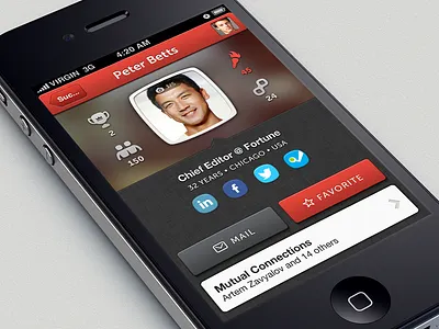 Endorphin endorphin ios iphone profile scoring social