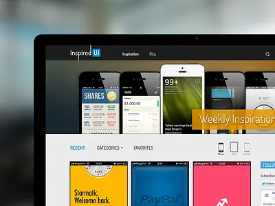 InspiredUI website website