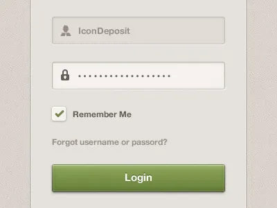 Login to Love.ly blog button checkbox client creativemarket icon icons input login love.ly page personal photoshop psd simple site website