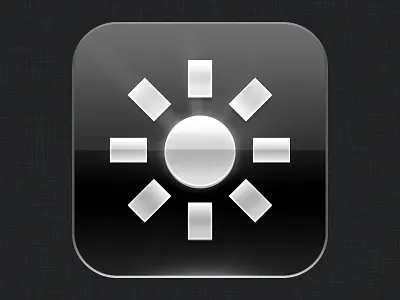LSL App Icon Dribble HD app apple black iphone 4 iphone 5 light lsl white