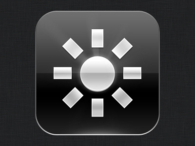 LSL App Icon Dribble HD app apple black iphone 4 iphone 5 light lsl white