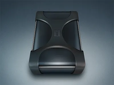Iomega HDD Icon device hdd icon illustration iomega photoshop