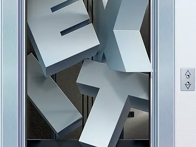 Exit bulk exit letters lift shadow space