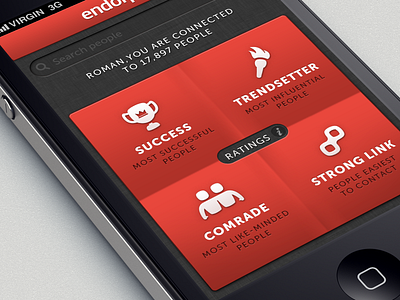 Endorphin Home Screen dashboard home icons ios iphone ratings
