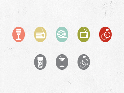 Judy Garland Icons icons information design judy garland personal student