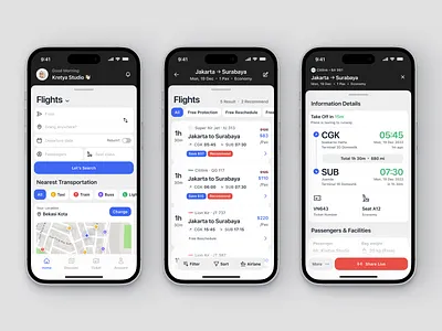 Ticket Mobile App airplane app ui boarding pass booking app booking system flight flight app flight booking flight search ios app design mobile app mobile app design plane public transport public transport app ticket ticket app ticket booking transport app travel