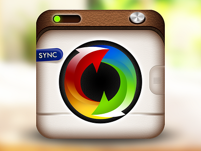 InstaSync icon - spin icon instasync ios sync