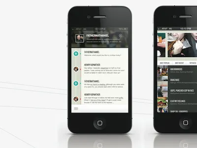 The Confessional App app critical design dunneraby playlab visualdesign