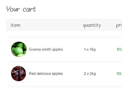 Checkout cart checkout minimal product shop white