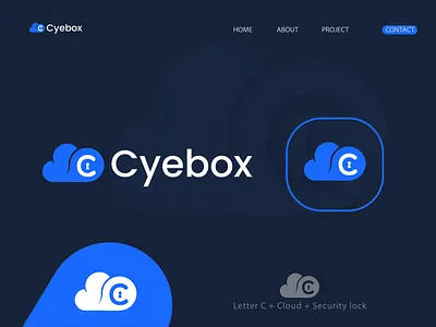 Cyebox cyber security cloud logo design brand identity branding design cloud cloud logo cloud security cybersecurity digital safe hire for logo lock privacy logo logo design logodesigner logomaker looking logo minimalist logo modern logo need security logo tech logo technology web security logo