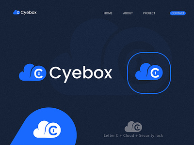 Cyebox cyber security cloud logo design brand identity branding design cloud cloud logo cloud security cybersecurity digital safe hire for logo lock privacy logo logo design logodesigner logomaker looking logo minimalist logo modern logo need security logo tech logo technology web security logo