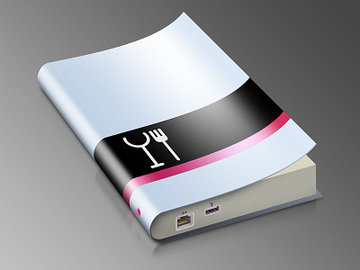 eBook Icon ebook icon metal