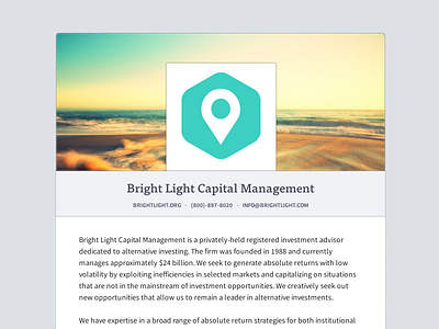 Public Facing Profile avatar cover login marketing one page profile sign in single page source sans tisa