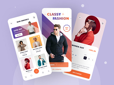 Fashion E-commerce Mobile App Design Concept apparel clothes clothing design e commerce fashion fashion e commerce fashion store hype beast lookbook mobile app online shop streetwear style trending ui web design