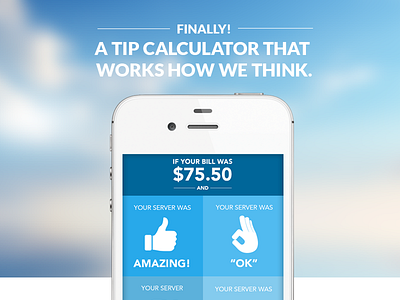 What Should I Tip? | Mobile App Website app mobile website