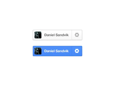 User Settings avatar clean icon minimal profile rebound settings ui user