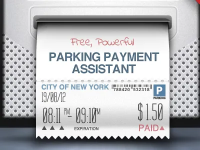 Ticket Payment Mockup mobile ticket