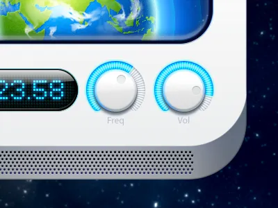 World Television Day antenna button device digits earth knob screen space tv