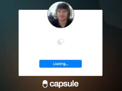 Loading screen app crm loading login ui user interface