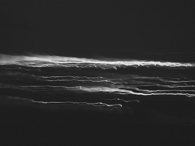 [33/42] black and white dot focus light line long exposure night photography