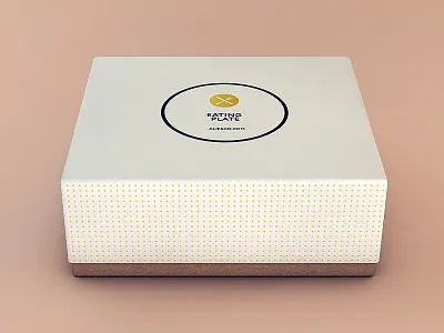 Alif&CO ceramic golden kraftpaper packaging