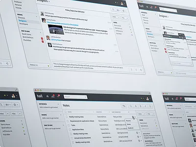 Mac Chat Application Design application chat design detail interaction mac osx overview planning ui ux