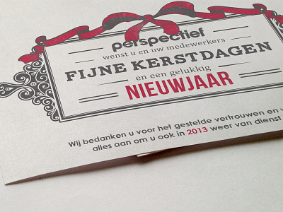 Holiday Card 2013 business christmas concept corporate design grey happy holiday illustration new year red