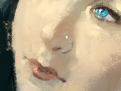 Elf Girl digital painting portrait