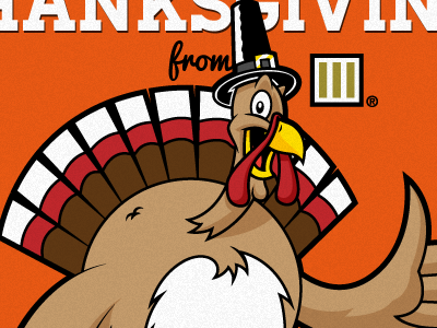 Happy Turkey Day 2012 cartoon character design greeting illustration illustrator thanksgiving turkey