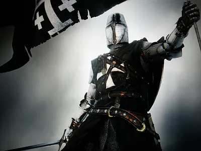 Instantaneous Eternal 3d ages ages middle cg crusader matte painting middle