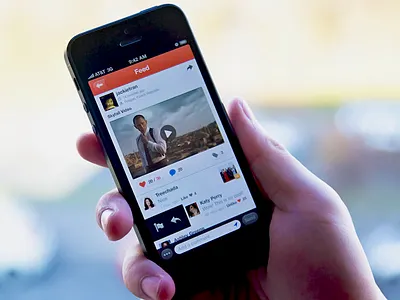 Feed Page User Interface app bond design interface ios james ui user