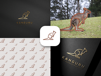 Kanguru Logo Line branding corporate branding design graphic design illustration logo logodesign vector
